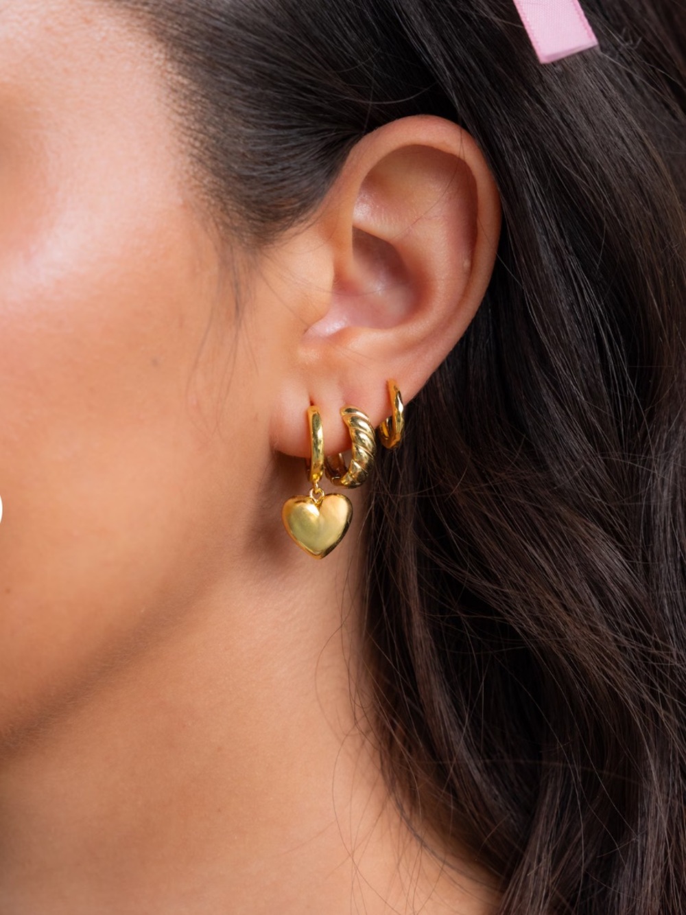puff 💛 drop earrings
